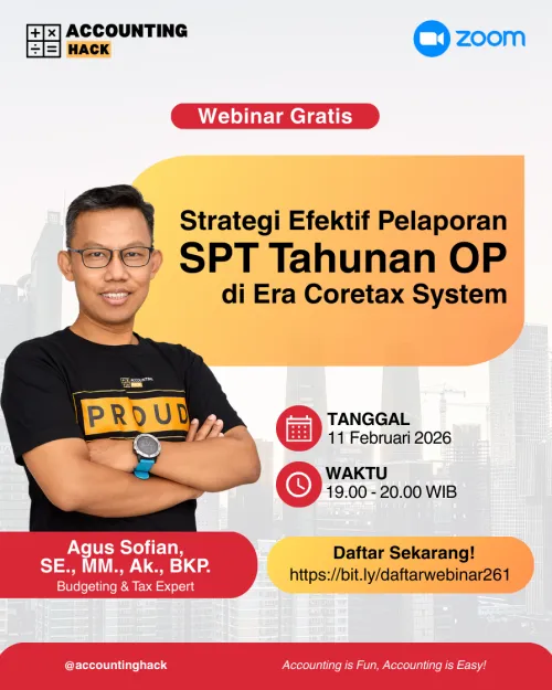 Strategi Efektif Pelaporan SPT Tahunan Orang Pribadi di Era Coretax | Webinar 261
