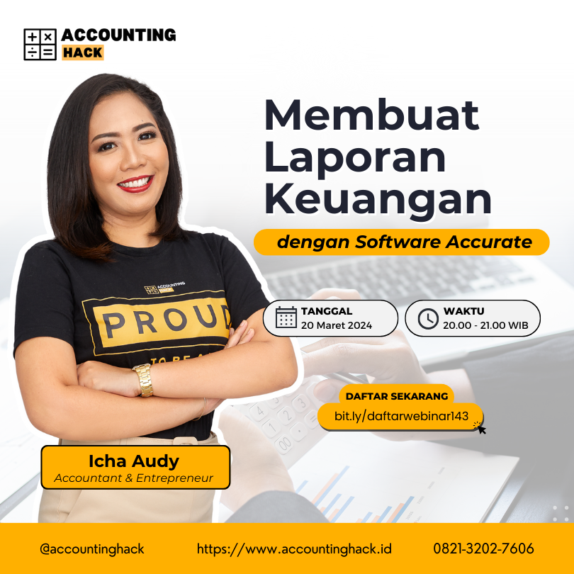 Membuat Laporan Keuangan dengan Software Accurate | Webinar 143