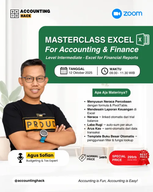Level Intermediate – Excel for Financial Reports | Masterclass Excel for Accounting & Finance