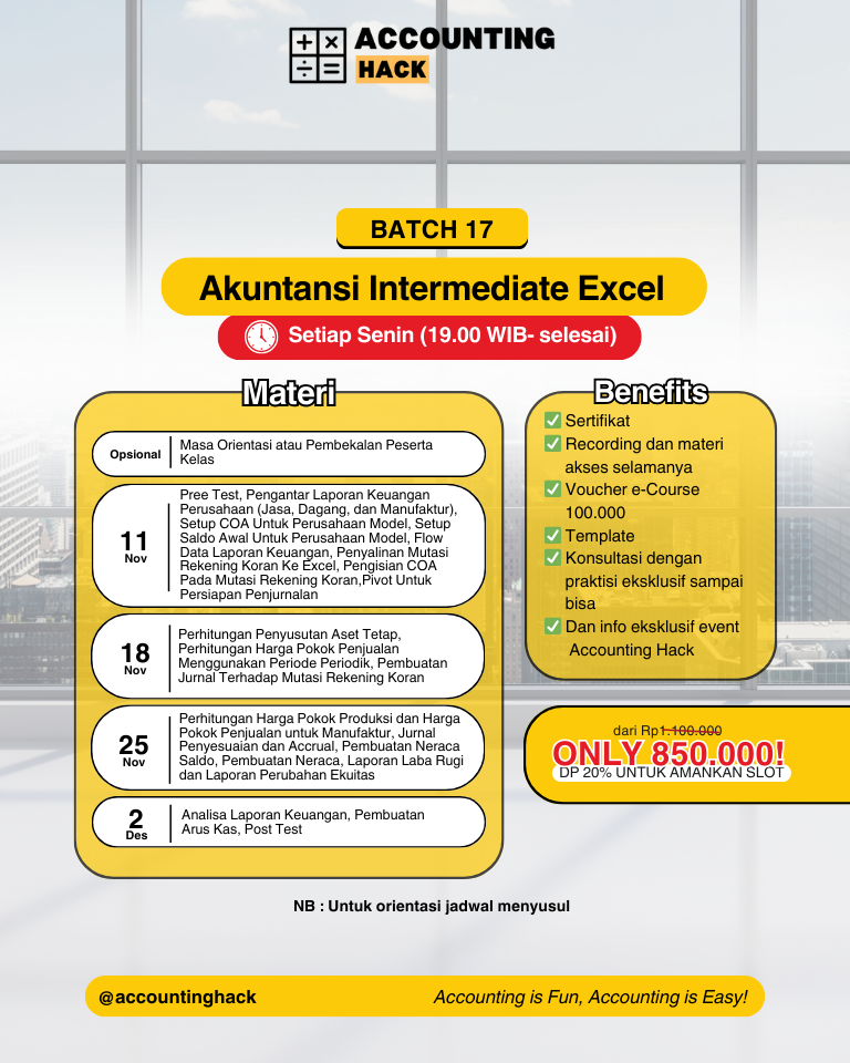 Intermediate Excel Batch 17