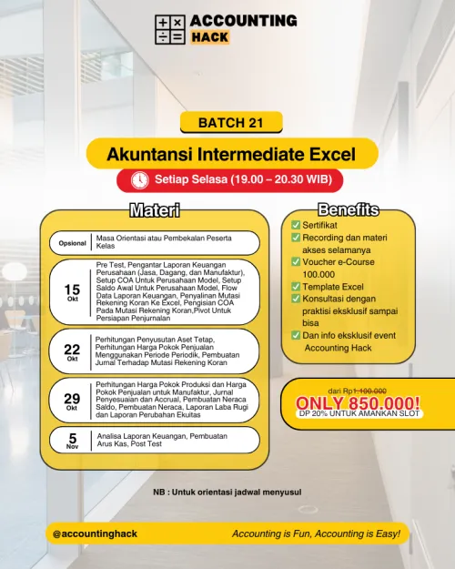 Intermediate Excel Batch 21