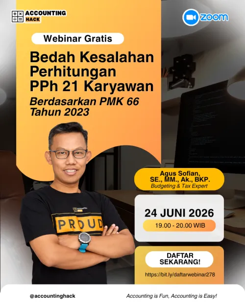 Bedah Kesalahan Perhitungan PPh 21 Karyawan Berdasarkan PMK 66 Tahun 2023 | Webinar 278