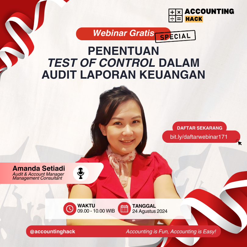 Penentuan Test of Control Dalam Audit Laporan Keuangan | Webinar 171