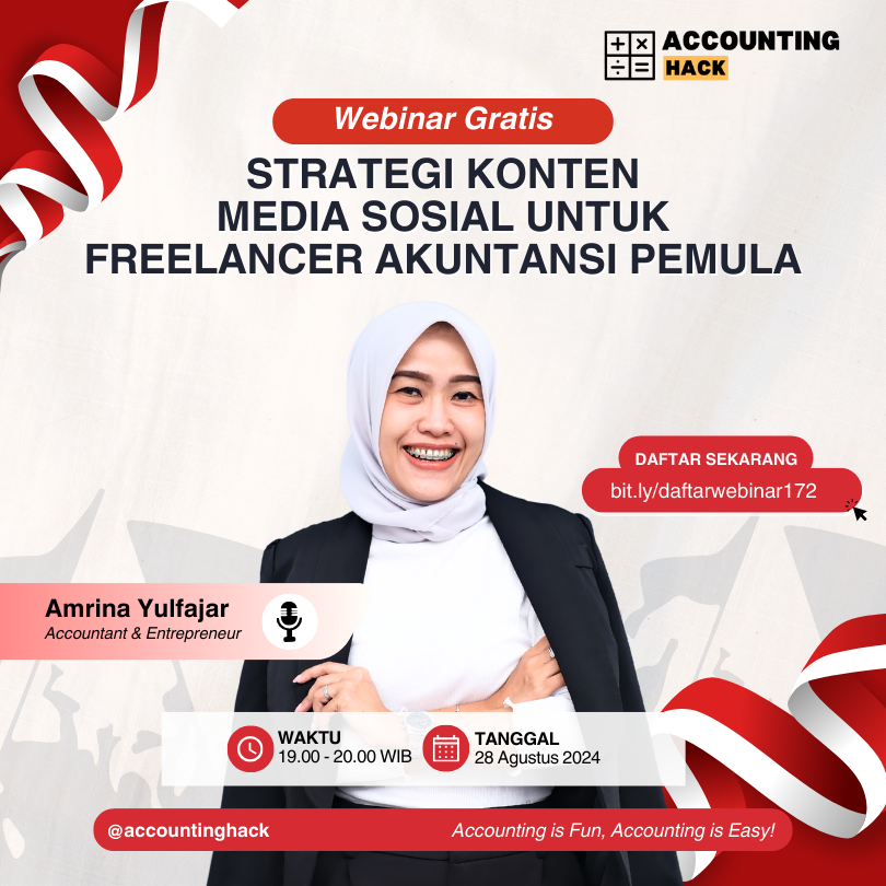 Strategi Konten Media Sosial Untuk Freelancer Akuntansi Pemula | Webinar 172