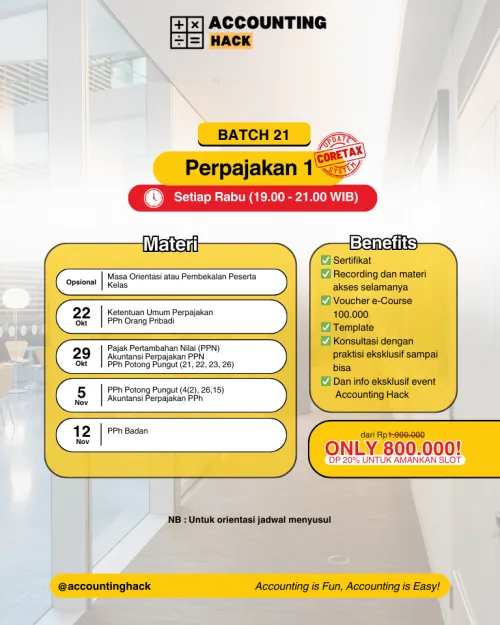 Perpajakan 1 Batch 21