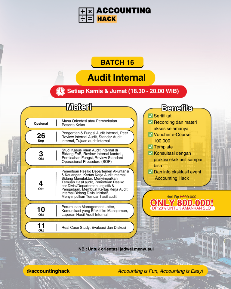 Audit Internal Batch 16