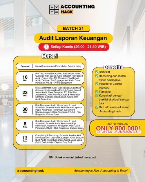Audit Laporan Keuangan Batch 21