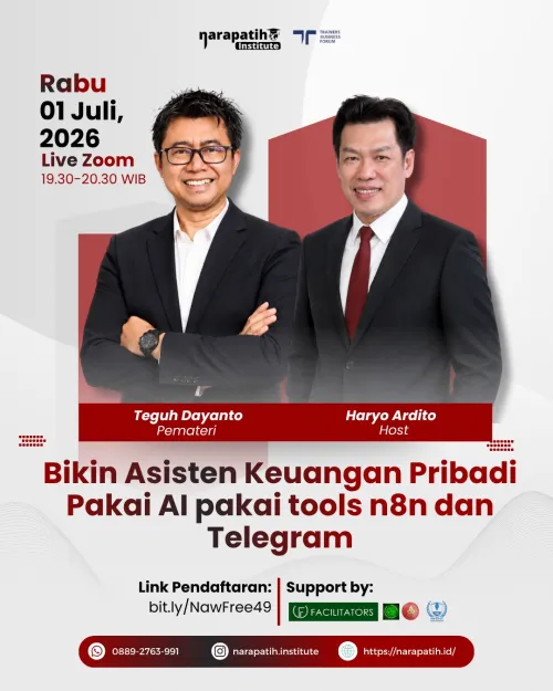 Bikin Asisten Keuangan Pribadi Pakai AI pakai tools n8n dan Telegram