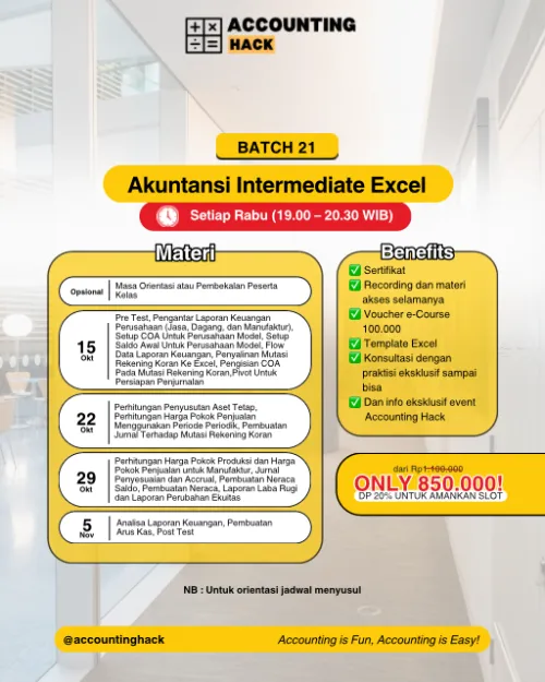 Intermediate Excel Batch 21