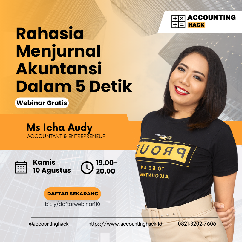 Rahasia Menjurnal Akuntansi Dalam 5 Detik | Webinar 110