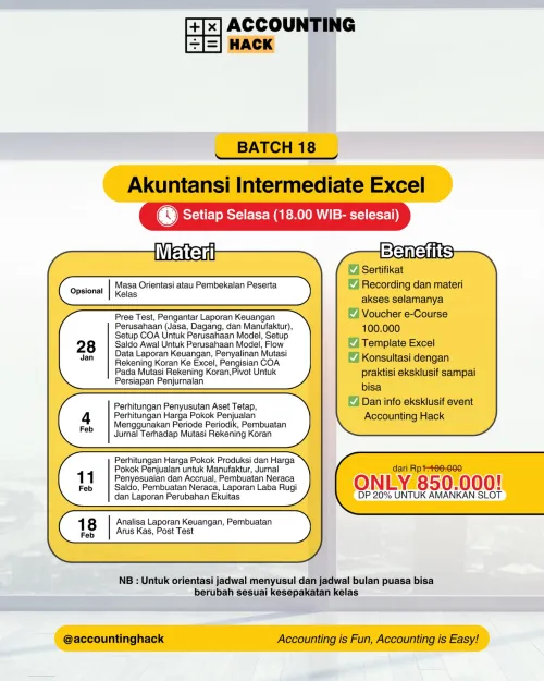 Intermediate Excel Batch 18