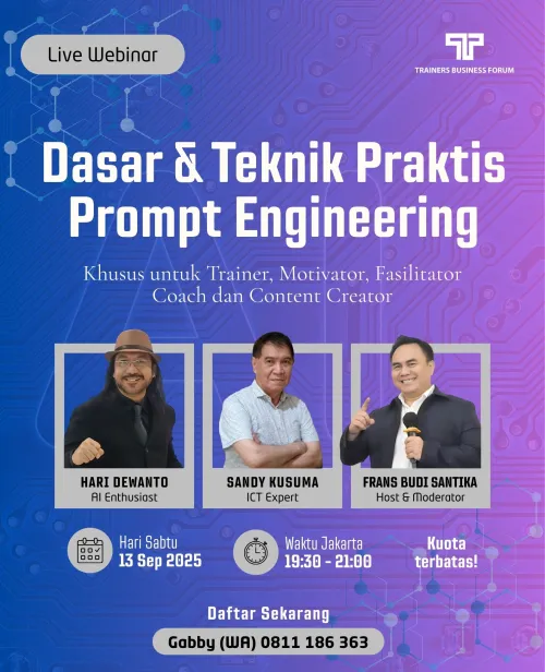 Dasar & Teknik Praktis Prompt Engineering