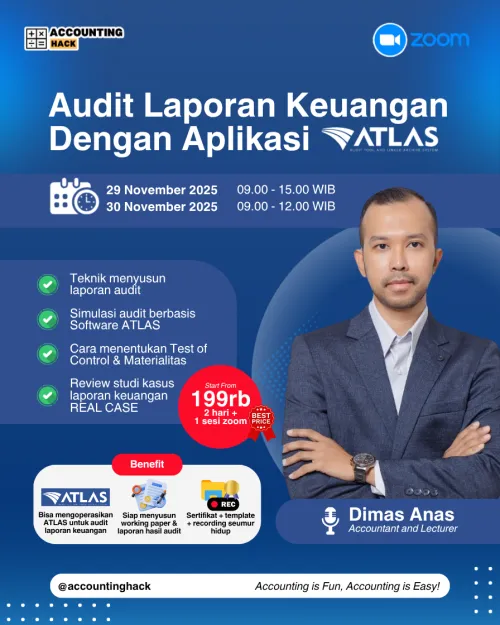 Audit Laporan Keuangan Dengan Aplikasi ATLAS | Workshop